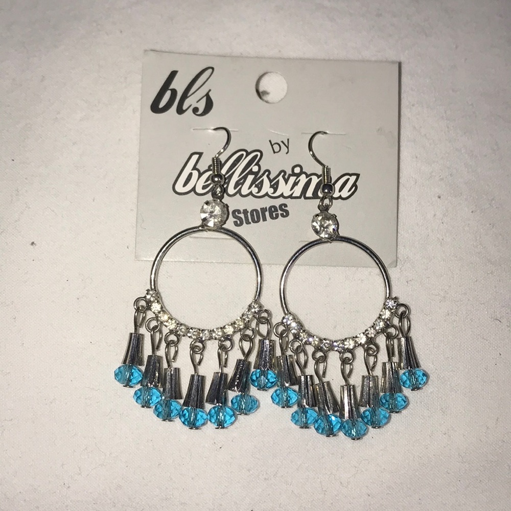 Blue earrings